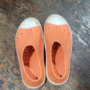 Orange Kids Shoes Slippers